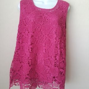 IsaacmizrahiLive pink top